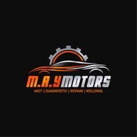 M.A.Y MOTORS Logo